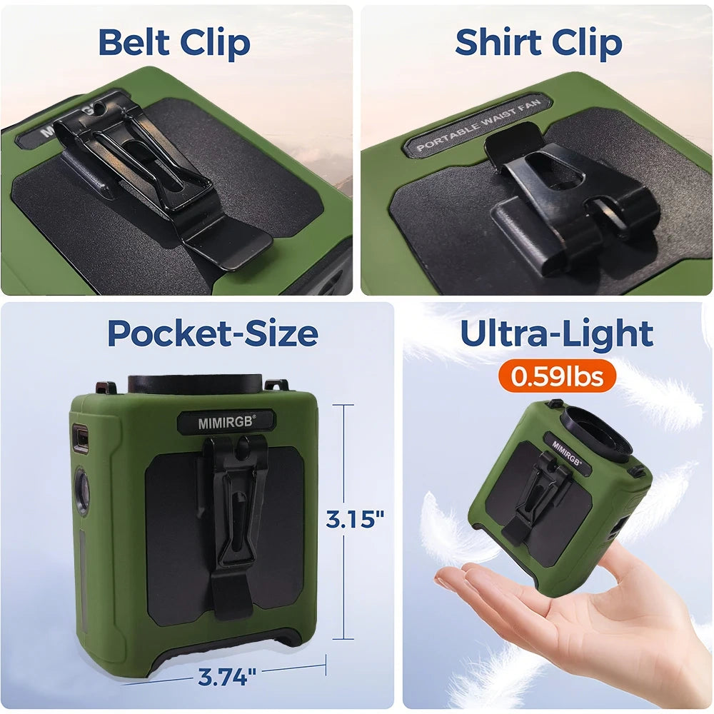 Cofohom™ Portable Waist Fan