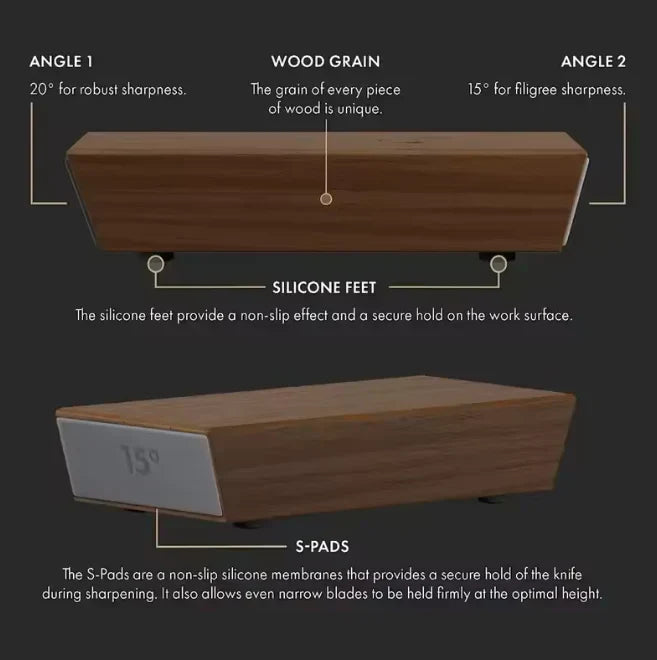 Cofohom™ Rolling Knife Sharpener Kit