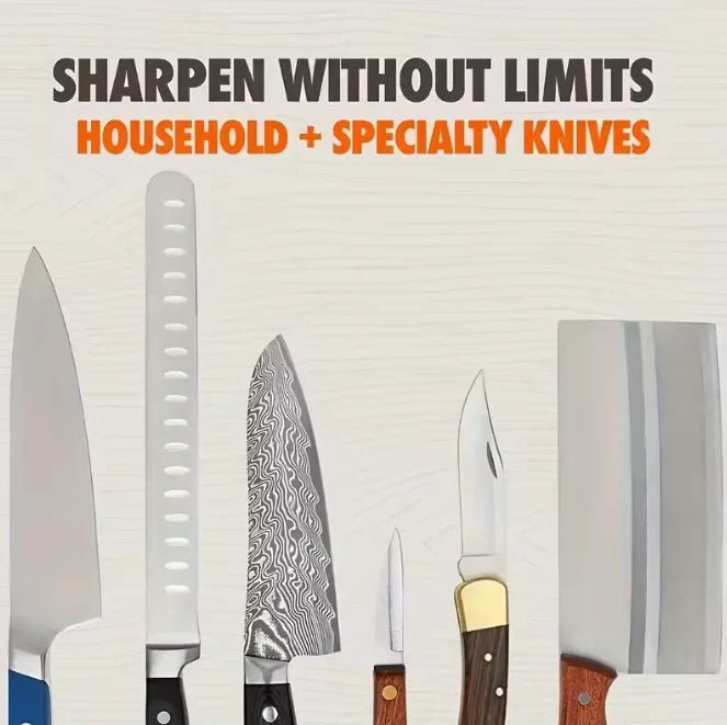 Cofohom™ Rolling Knife Sharpener Kit